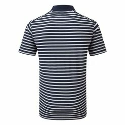 Nike Dry Victory Stripe Golf Polo Shirt -Putter Sales Nike SS22 Dry Victory Stripe Golf Polo Shirt DH0829 451 M Obsidian White Back