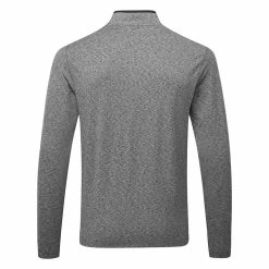 Nike Dry Victory Heather 1/2 Zip Golf Sweater 8 Nike Dry Victory Heather 1/2 Zip Golf Sweater -Putter Sales Nike SS22 Victory Heather 1 2 Zip Golf Sweater Black Black White DH1261 010 SWNIK247 M Back