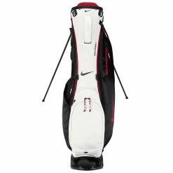 Nike Sport Lite Golf Stand Bag -Putter Sales Nike Sport Lite Stand Bag Platinum Tint Black Gym Red 3