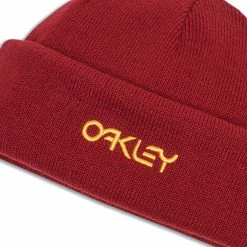 Oakley B1B Logo Golf Beanie -Putter Sales Oakley B1B Logo Beanie Iron Red 3