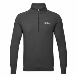 Oscarjacobson Oscar Jacobson Lawton Tour 1/4 Zip Golf Sweater