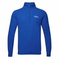 Oscarjacobson Oscar Jacobson Lawton Tour 1/4 Zip Golf Sweater