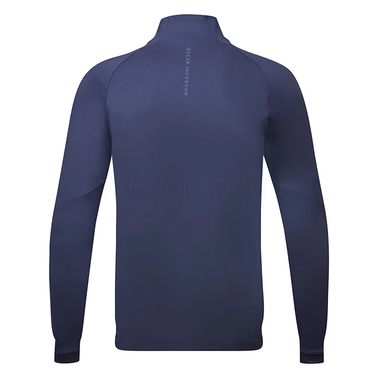 Oscarjacobson Oscar Jacobson Lexington 1/4 Zip Golf Sweater 3 Oscarjacobson Oscar Jacobson Lexington 1/4 Zip Golf Sweater - Image 3