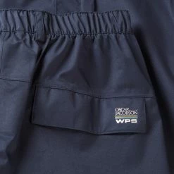 Oscarjacobson Oscar Jacobson Portland Waterproof Golf Pants -Putter Sales Oscar Jacobson AW22 Portland Waterproof Pants Navy OJTRS0003 WPOSC007 S 29 Leg detail