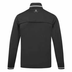Oscarjacobson Oscar Jacobson Rolfe Tour Golf Wind Jacket -Putter Sales Oscar Jacobson AW22 Rolfe Tour Windproof Jacket OJTOP0090 WTOSC096 S Black Back