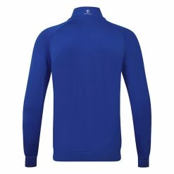 Oscarjacobson Oscar Jacobson Trent Tour 1/2 Zip Golf Sweater 5 Oscarjacobson Oscar Jacobson Trent Tour 1/2 Zip Golf Sweater -Putter Sales Oscar Jacobson AW22 Trent Tour Sweater OJTOP0021 SWOSC210 S Electric Back