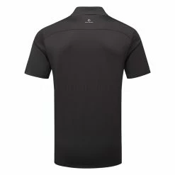 Oscarjacobson Oscar Jacobson Chap II Tour Golf Polo Shirt -Putter Sales Oscar Jacobson SS22 Chap II Tour Polo Shirt OJTS0041 Code SHOSC189 M Black Lunar Grey Back