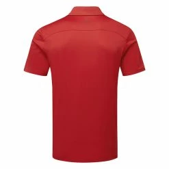 Oscarjacobson Oscar Jacobson Chap II Tour Golf Polo Shirt -Putter Sales Oscar Jacobson SS22 Chap Tour Polo Shirt OJTS0041 Code SHOSC193 M Jewel Red Navy Back