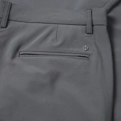 Oscarjacobson Oscar Jacobson Davenport Golf Trouser -Putter Sales Oscar Jacobson SS22 Davenport Trousers Charcoal OJTRS0005 Code TROSC071 34 W 31 Leg Detail