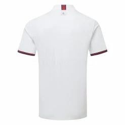 Oscarjacobson Oscar Jacobson Durham Tour Golf Polo Shirt 5 Oscarjacobson Oscar Jacobson Durham Tour Golf Polo Shirt -Putter Sales Oscar Jacobson SS22 Durham Tour Polo Shirt OJTS0033 Code SHOSC186 M White Navy Back