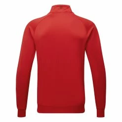 Oscarjacobson Oscar Jacobson Trent Tour 1/2 Zip Golf Sweater 5 Oscarjacobson Oscar Jacobson Trent Tour 1/2 Zip Golf Sweater -Putter Sales Oscar Jacobson SS22 Trent Tour Mid Layer OJTOP0021 Code SWOSC198 M Jewel Red Back