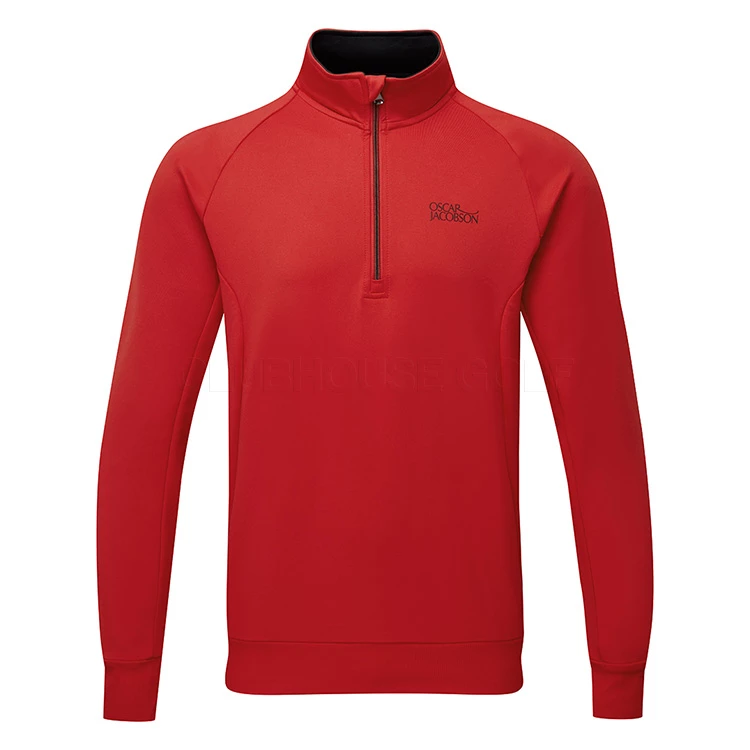 Oscarjacobson Oscar Jacobson Trent Tour 1/2 Zip Golf Sweater 1 Oscarjacobson Oscar Jacobson Trent Tour 1/2 Zip Golf Sweater