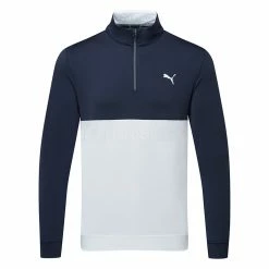 Puma Gamer Colour Block 1/4 Zip Golf Popover