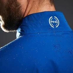 Ping Sensor Dry 2.5 Graphene Waterproof Golf Jacket -Putter Sales Ping AW22 Sensor Dry 2.5 Graphene Waterproof Jacket PO3488 NSB WJPIN064 North Sea Black Model 4