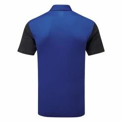 Ping Malvern Golf Polo Shirt -Putter Sales Ping SS22 Malvern Polo Shirt P03525 BSNA Code SHPIN305 M Blue Surf ccNavy Back