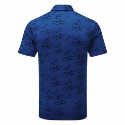 Ping Rae Golf Polo Shirt -Putter Sales Ping SS22 Rae Polo Shirt P03523 149 Code SHPIN300 M Blue Surf Back
