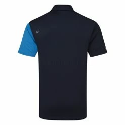 Ping Mack Golf Polo Shirt -Putter Sales Ping SS23 Mack Polo Shirt P03576 DN90 SHPIN340 Danube Navy Multi Back