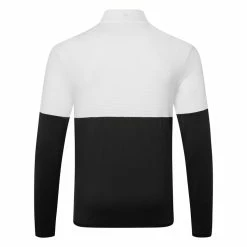 Ping Nexus 1/2 Zip Golf Sweater -Putter Sales Ping SS23 Nexus 1 4 Zip Sweater P03578 090 SWPIN173 Black White Back