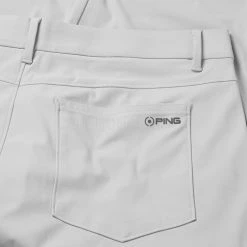 Ping Tour Golf Trouser -Putter Sales Ping SS23 Tour Performance Trousers Pearl Grey P03582 PG45 TRPIN102 Detail