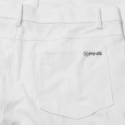 Ping Tour Golf Trouser 5 Ping Tour Golf Trouser -Putter Sales Ping SS23 Tour Performance Trousers White P03582 002 TRPIN105 Detail