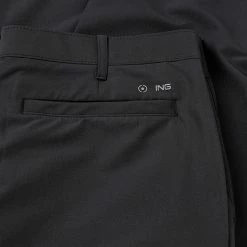 Ping Vision Winter Golf Trouser 5 Ping Vision Winter Golf Trouser -Putter Sales Ping AW20 Vision Winter Trousers P03452 060 Code TRPIN093 Black Detail 1
