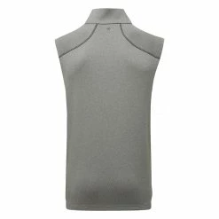 Ping Ramsey 1/2 Zip Golf Vest -Putter Sales Ping SS19 Ramsey 1 4 Zip Vest P03357 A576 Code SSPIN023 Ash back