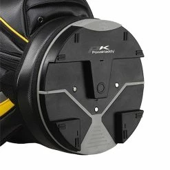 PowaKaddy DLX-Lite Edition Golf Cart Bag -Putter Sales PowaKaddy X Lite Edition Golf Cart Bag Black Gunmetal Yellow 3 2