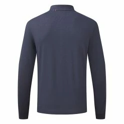 Puma Cloudspun WRMLBL Golf Popover -Putter Sales Puma AW22 Cloudspun WRMLBL 1 4 Zip Sweater 537066 02 SWPUM270 S Navy Blazer Back