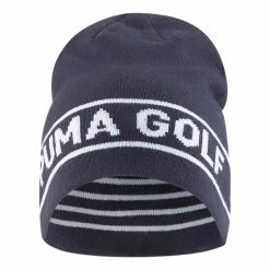 Puma Performance Golf Beanie -Putter Sales Puma Golf Performance Beanie Navy Blazer Bright White 3