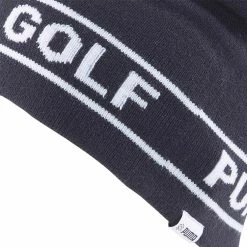 Puma Performance Golf Beanie -Putter Sales Puma Golf Performance Beanie Navy Blazer Bright White 4