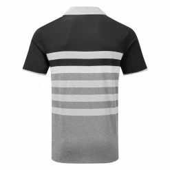 Puma MATTR One Way Golf Polo Shirt -Putter Sales Puma SS22 MATTR One Way Golf Polo Shirt Black High Rise 599115 20 SHPUM583 back