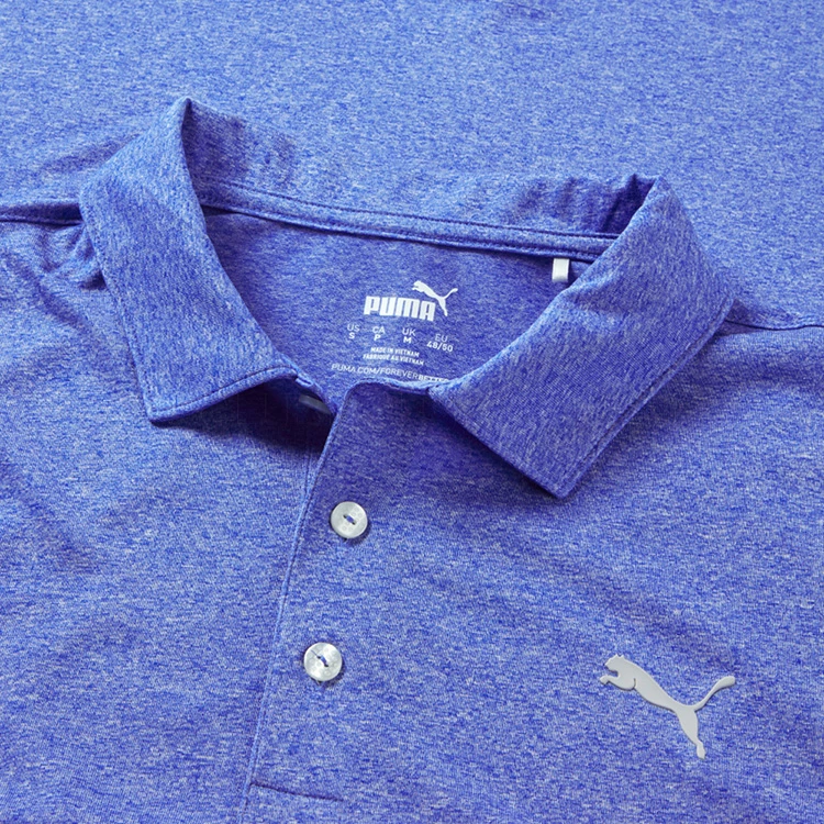 Puma Performance Heather Golf Polo Shirt 2 Puma Performance Heather Golf Polo Shirt - Image 2