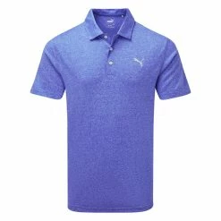 Puma Performance Heather Golf Polo Shirt