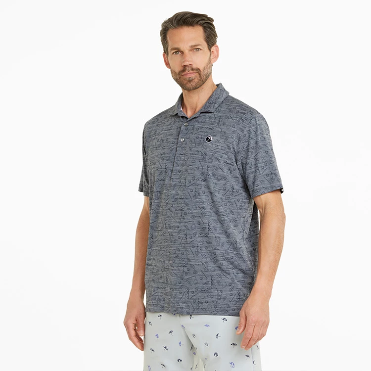 Puma AP Cloudspun King Golf Polo Shirt 4 Puma AP Cloudspun King Golf Polo Shirt - Image 4