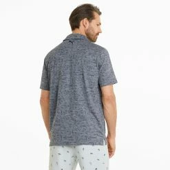 Puma AP Cloudspun King Golf Polo Shirt 11 Puma AP Cloudspun King Golf Polo Shirt -Putter Sales Puma SS22 AP King Cloudspun Polo Shirt 535505 01 Code SHPUM631 L Navy Blazer Heathe Model 3