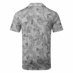 Puma Cloudspun Leaflet Golf Polo Shirt 8 Puma Cloudspun Leaflet Golf Polo Shirt -Putter Sales Puma SS22 Cloudspun Leaflet Polo 535445 01 SHPUM652 Quiet Shade Heather back