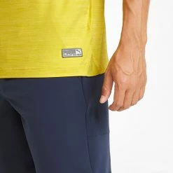 Puma EGW Cloudspun Pushcart Pocket Golf Polo Shirt 10 Puma EGW Cloudspun Pushcart Pocket Golf Polo Shirt -Putter Sales Puma SS22 EGW Cloudspun Pushcart Pocket Tee Shirt 599275 05 Code SHPUM568 M Bamboo Heather Model 2