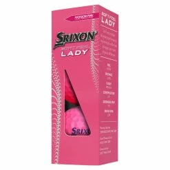 Srixon Ladies Soft Feel Golf Balls -Putter Sales Srixon Ladies Soft Feel Brite Golf Ball Passion Pink 4