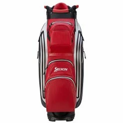 Srixon Weatherproof Golf Cart Bag -Putter Sales Srixon Waterproof Cart Bag Red Black 2