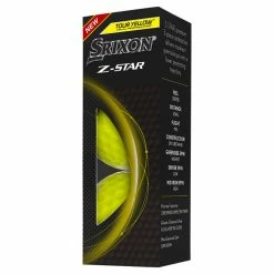 Srixon Z Star Golf Balls -Putter Sales Srixon Z Star Golf Balls Yellow 4