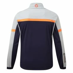 Sunderland Nevada 1/2 Zip Golf Wind Top -Putter Sales Sunderland AW22 Nevada Windshirt SUNMW86 Nev WTSUN051 XXL Navy Silver Marl Lava Back