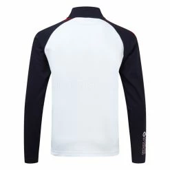 Sunderland Aspen Mid Layer Golf Top -Putter Sales Sunderland White Navy Red SUNMM39 ASP back