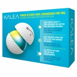 TaylorMade Ladies Kalea Golf Balls -Putter Sales TaylorMade 2022 Kalea Golf Balls White 3