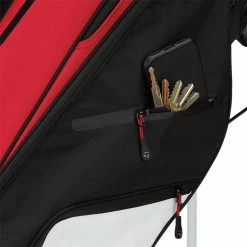 TaylorMade FlexTech Crosssover Golf Stand Bag -Putter Sales TaylorMade 2023 FlexTech Crossover Stand Bag Red Black White 3