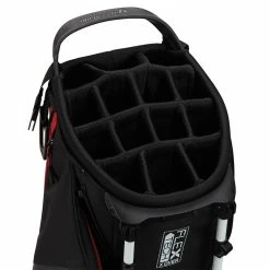 TaylorMade FlexTech Crosssover Golf Stand Bag -Putter Sales TaylorMade 2023 FlexTech Crossover Stand Bag Red Black White 4