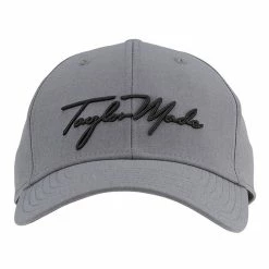 TaylorMade Script Seeker Golf Cap -Putter Sales TaylorMade 2023 Script Seeker Cap Charcoal 3