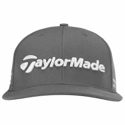 TaylorMade Tour Flatbill Golf Cap 6 TaylorMade Tour Flatbill Golf Cap -Putter Sales TaylorMade 2023 Tour Flatbill Golf Cap Charcoal 3