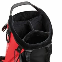 TaylorMade Tour Staff Golf Stand Bag -Putter Sales TaylorMade 2023 Tour Stand Bag Red White Black 4