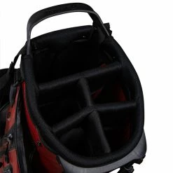 TaylorMade FlexTech Waterproof Golf Stand Bag -Putter Sales TaylorMade FlexTech Waterproof Golf Stand Bag Black Red 3