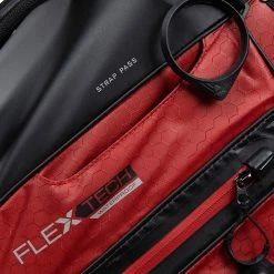TaylorMade FlexTech Waterproof Golf Stand Bag -Putter Sales TaylorMade FlexTech Waterproof Golf Stand Bag Black Red 5